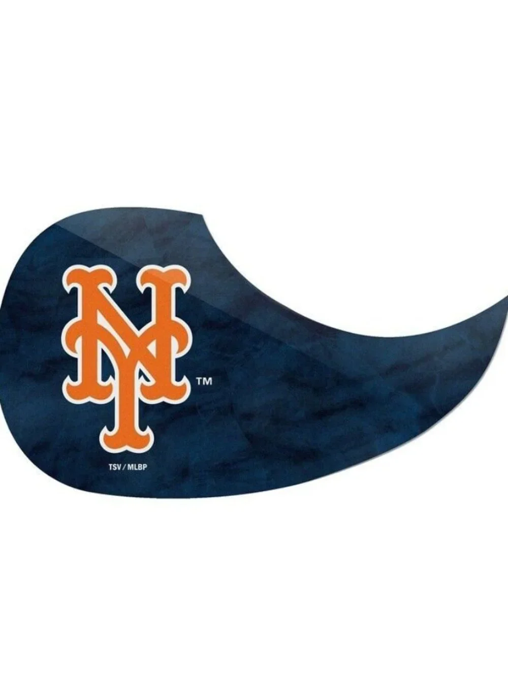 New York Mets Guitar Pick Guard Cover Woodrow Music MLB Official Merch